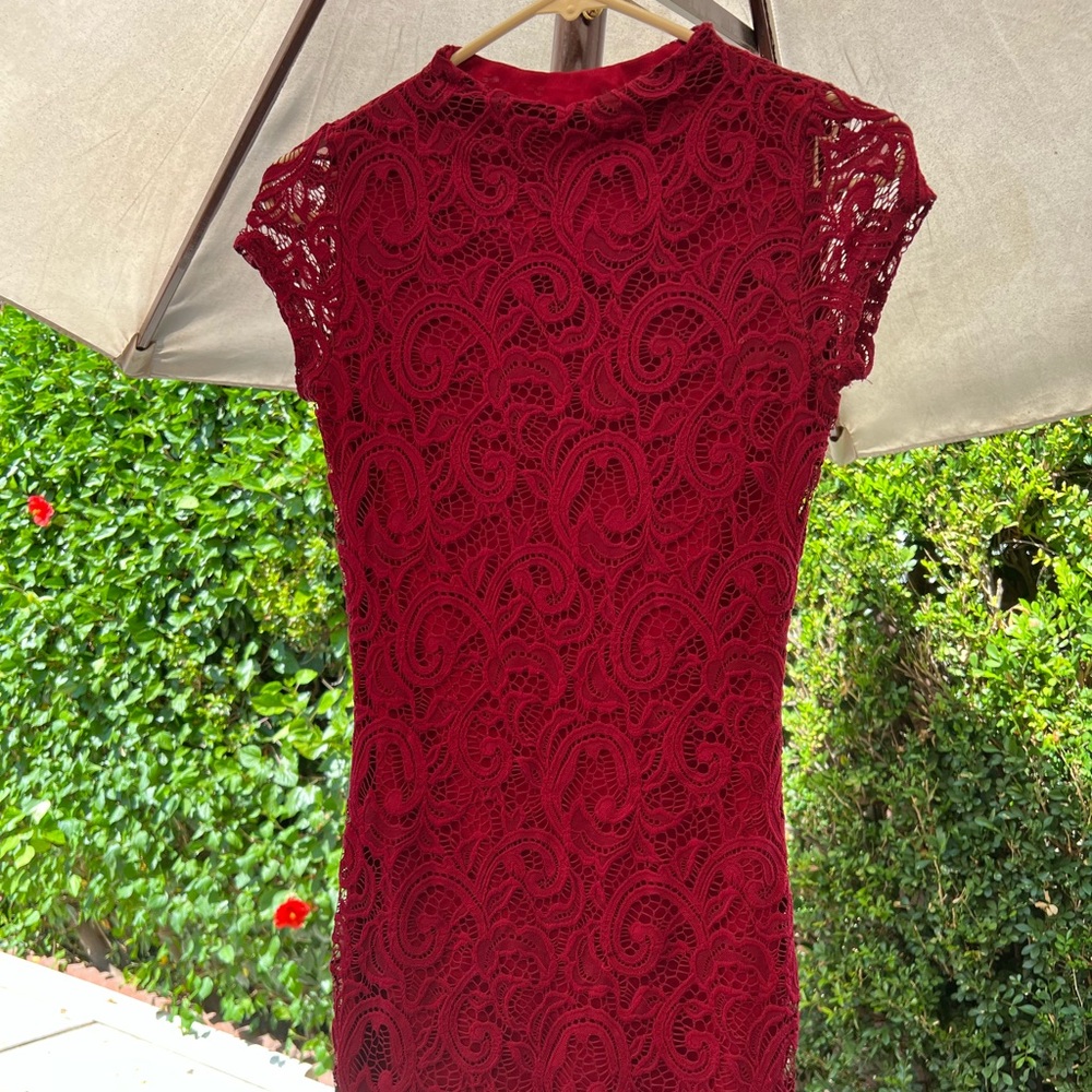 Red dress